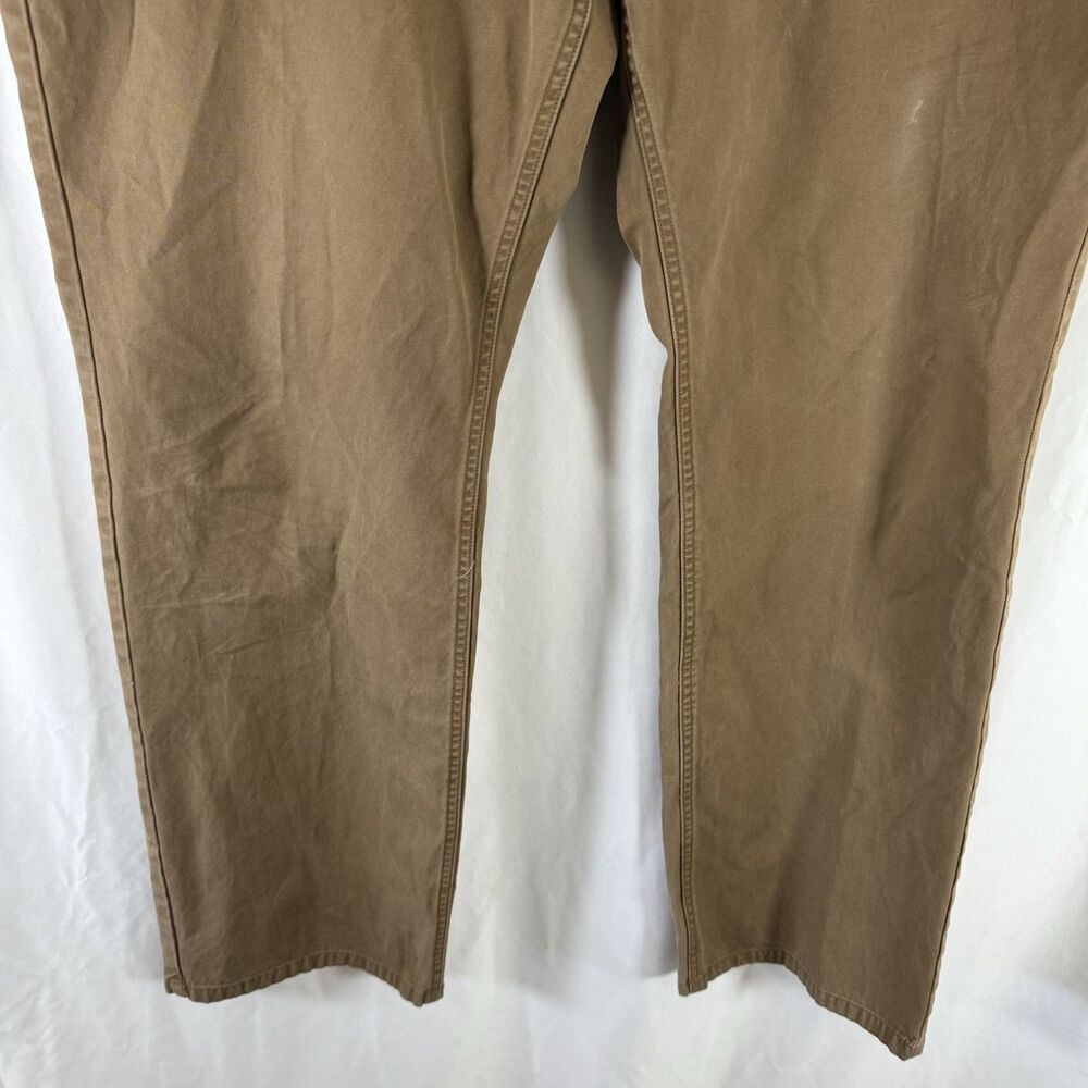 Bonobos Chino Pants Men's 40x32 Solid Brown Straight leg Cotton Blend - Picture 3 of 10